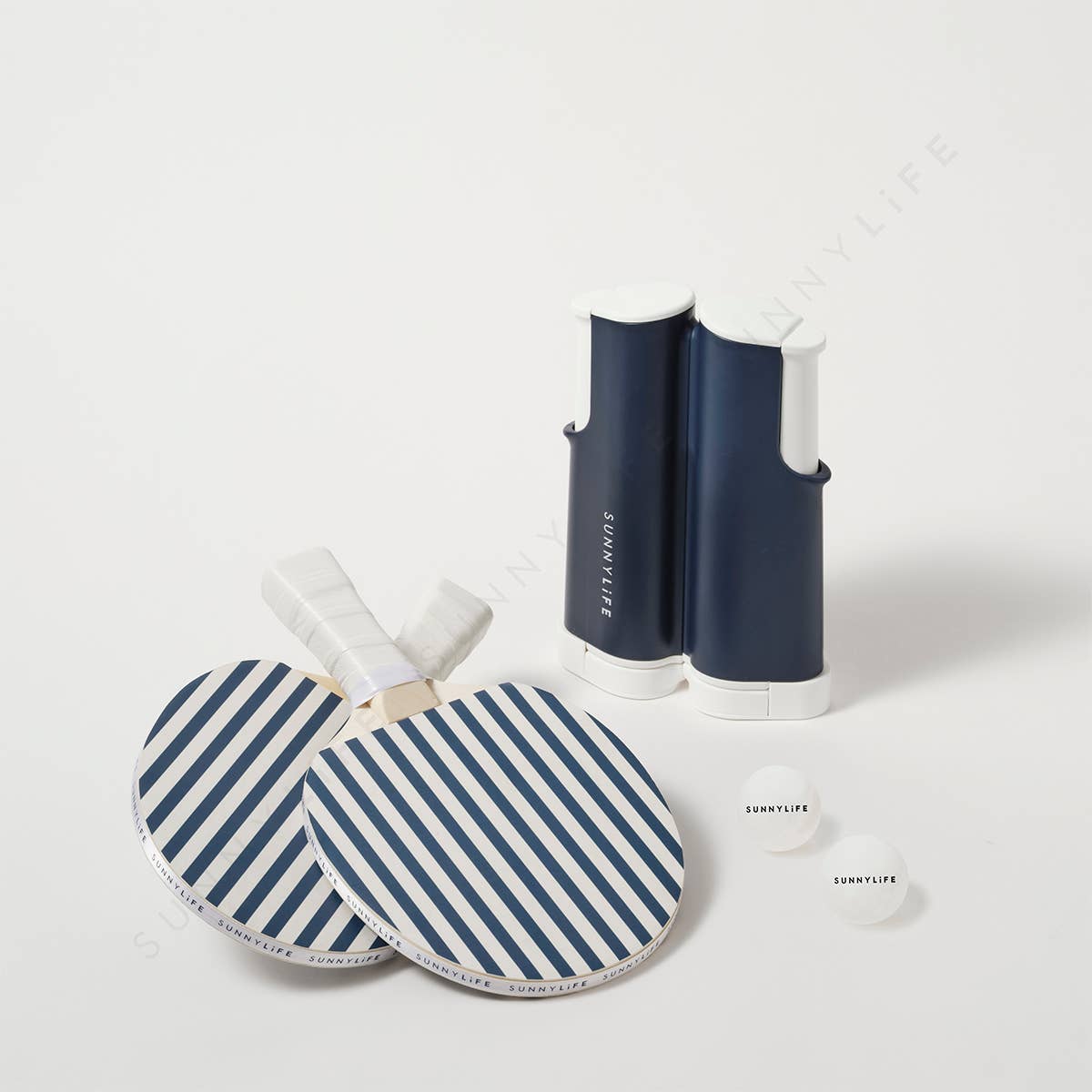 The Resort Table Tennis Set Coastal Blue