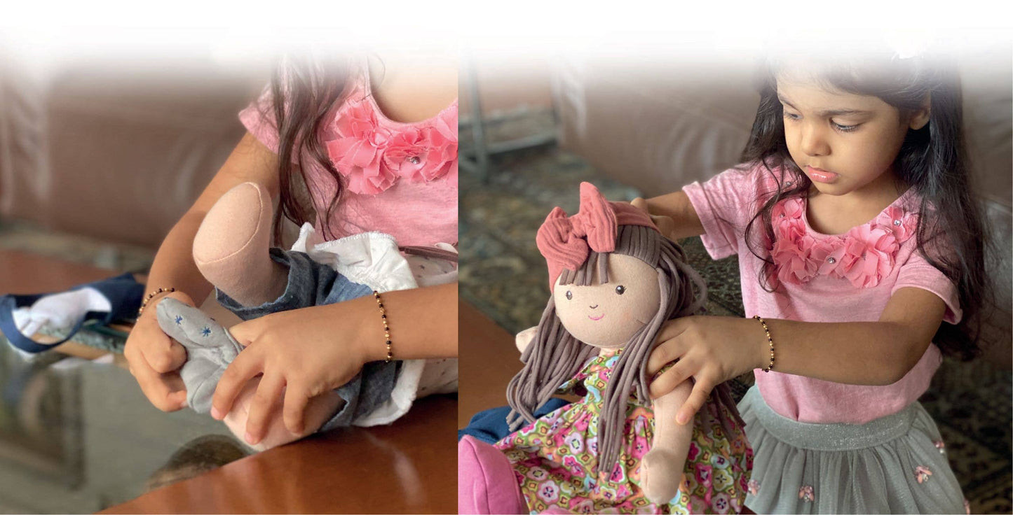 Sofia Soft Jointed & Dressable Doll with Swing Tag