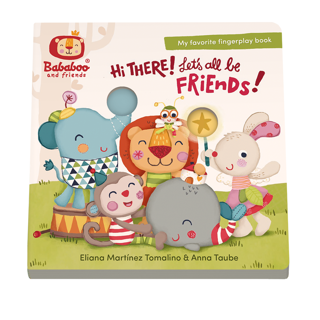 "Hi There! Let's all be Friends!" Fingerplay Book [12+ Mo]