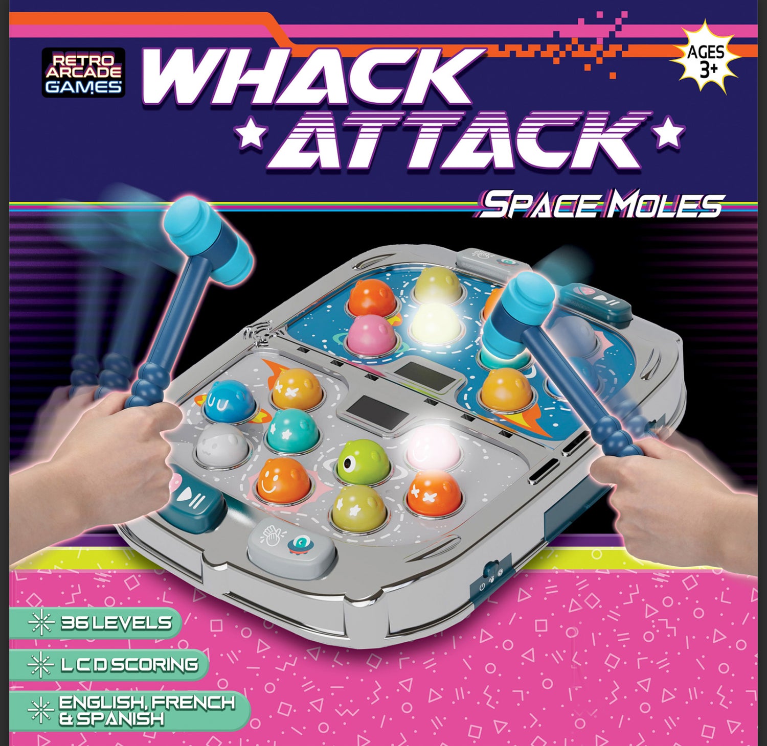 Whack Attack Space Moles Game – Einstein's Attic
