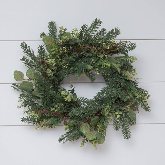 Wreath - Mixed Winter Greens (PC)