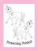 Too Cute Coloring Book: Ponies by Little Bee Books