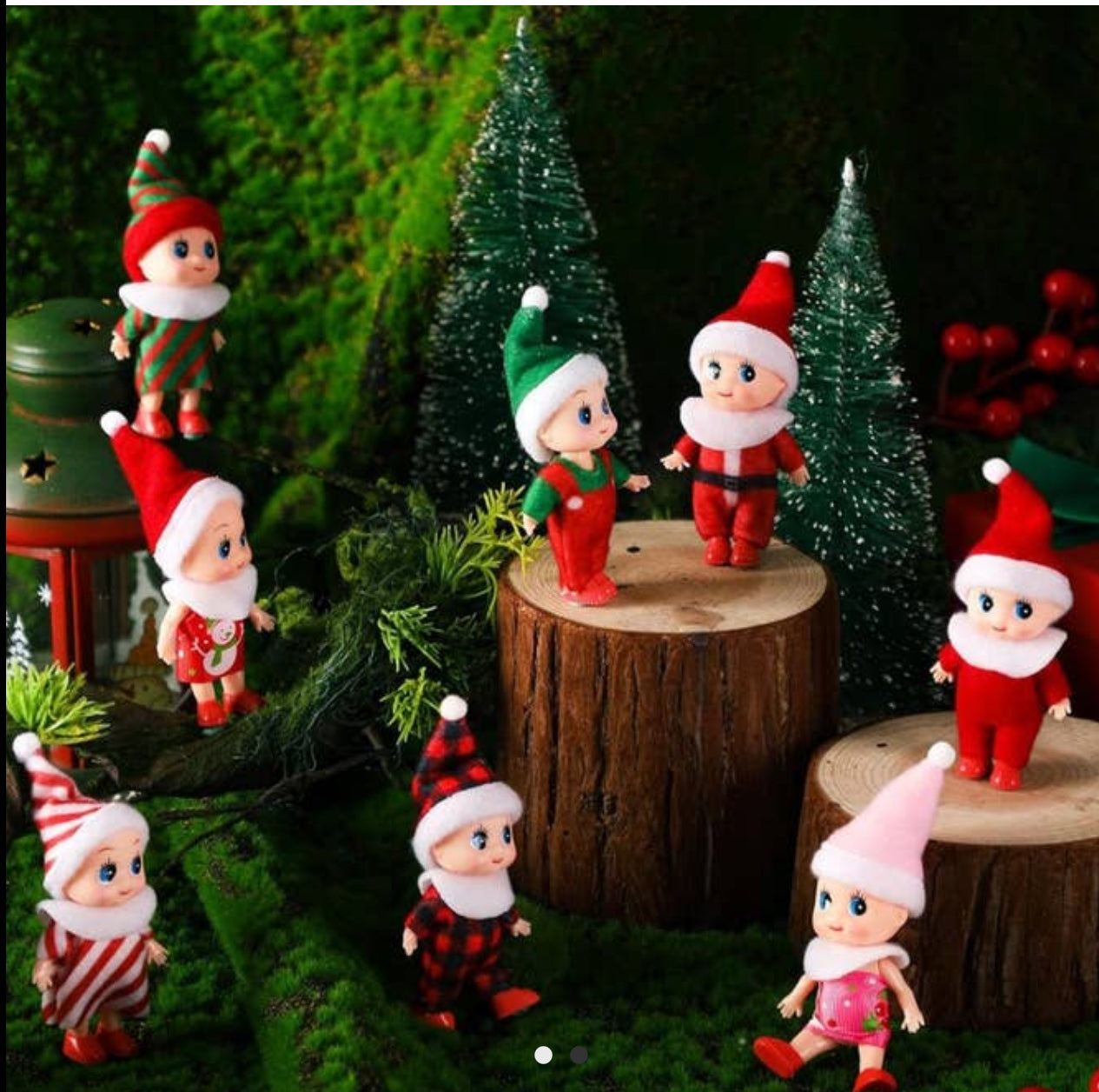 Elf on the Shelf Baby & Twins Two Little Christmas Elves twins