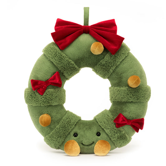 Amuseables Decorated Christmas Wreath