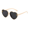 Heart Cute Children's Sunglasses kids summer Sunglasses: Black