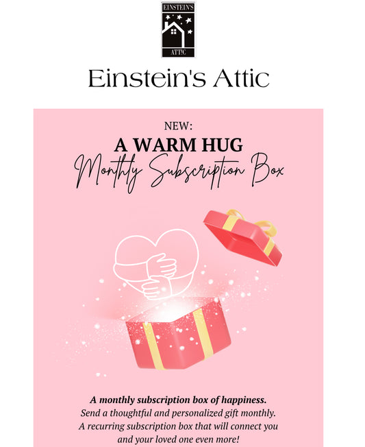 A Warm Hug- a monthly subscription box of happiness