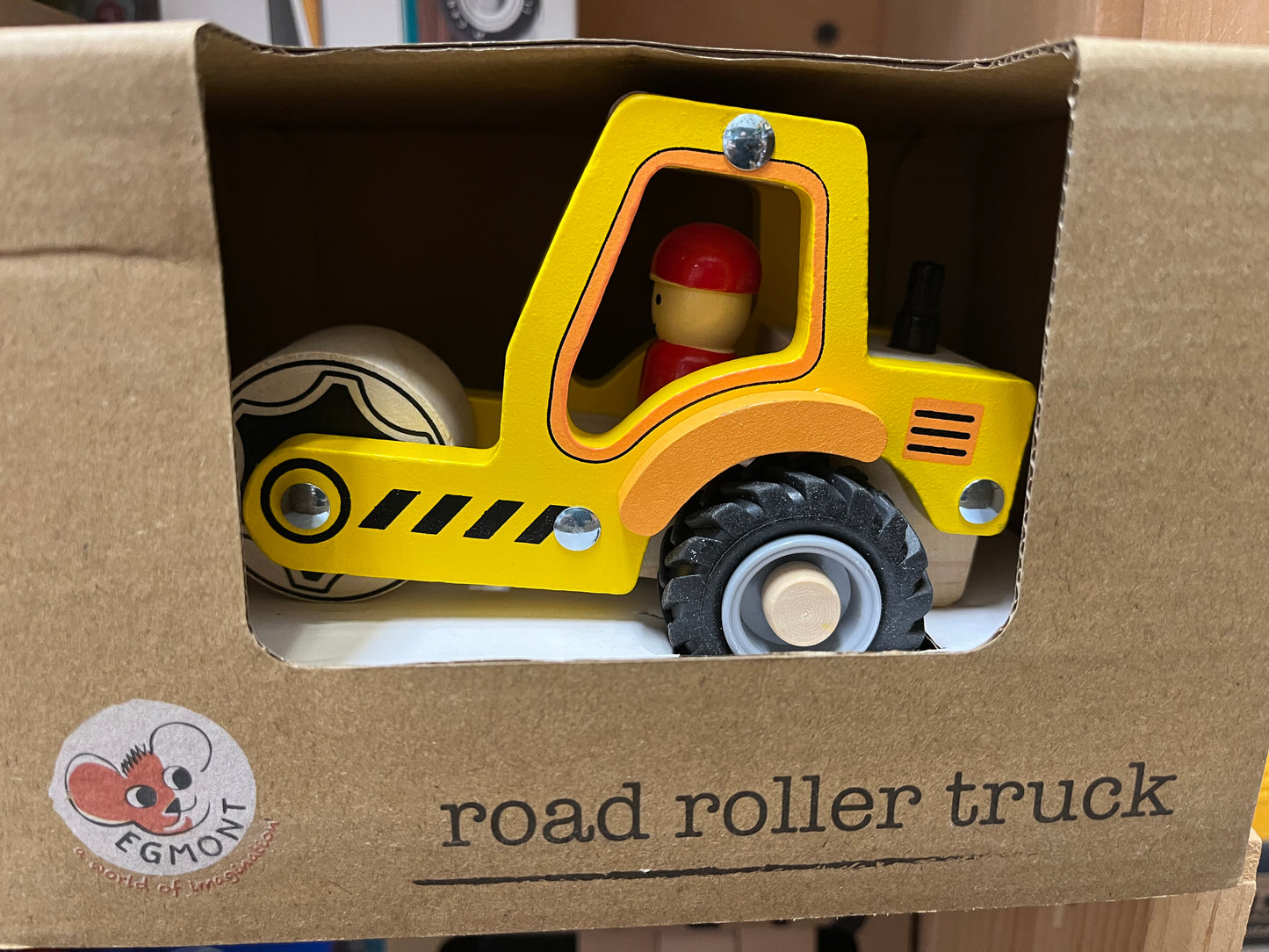 Wooden  Road Roller Truck