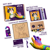 OKTO Clay-by-Numbers Kit – “Cat” (11.4” x 11.4”) 