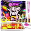 Glow in The Dark Marble Paint Kit for Kids - Water Marbling