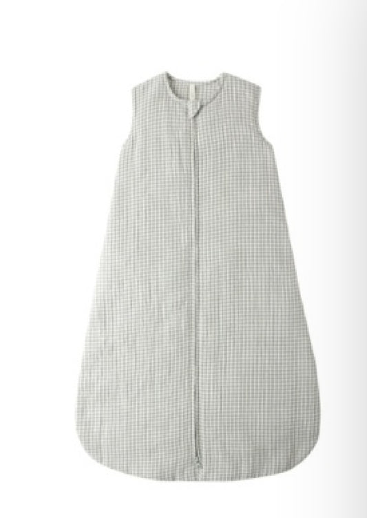 SLEEP BAG SAGE GINGHAM