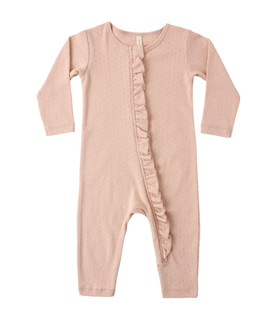 RUFFLE JUMPSUIT MELON