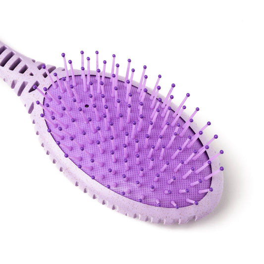 "Love Your Scalp" Eco-Friendly Detangling Brush: Ultraviolet