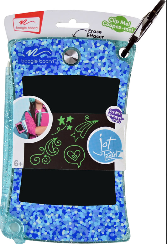 JOT Pocket Writing Tablet - Shimmer Blue