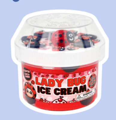 Dope Slime- Ladybug Ice Cream