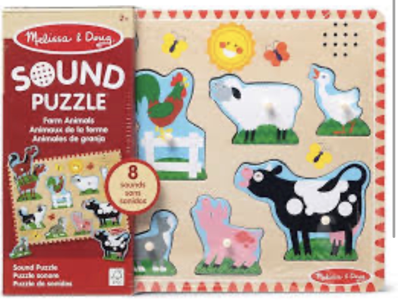 Farm Animals Sound Puzzle