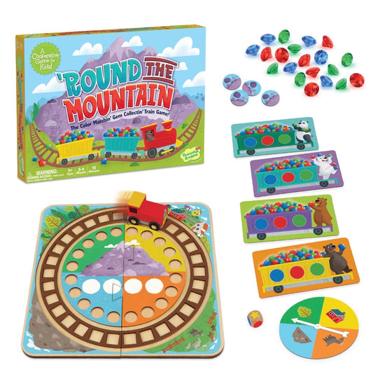 ROUND THE MOUNTAIN Cooperative Train Game