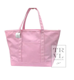 MAXI TOTE - COATED CANVAS Large PEONY