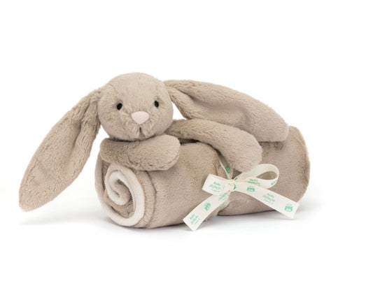 Jellycat Baby Bashful Beige Bunny Blankie (RECYCLED FIBERS)