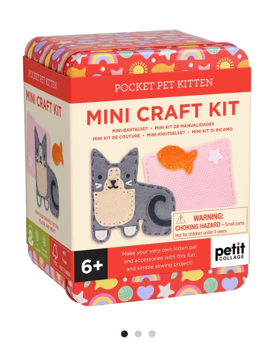 Mini Craft Kit Pocket Kitten
