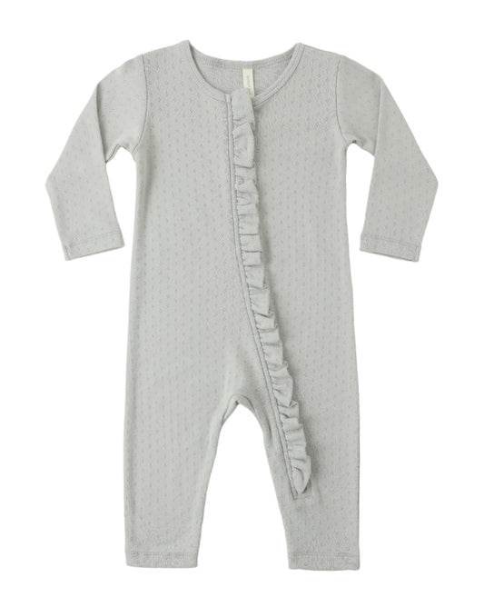 RUFFLE JUMPSUIT SAGE