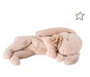 Sleeping bunny plush, Small - Powder