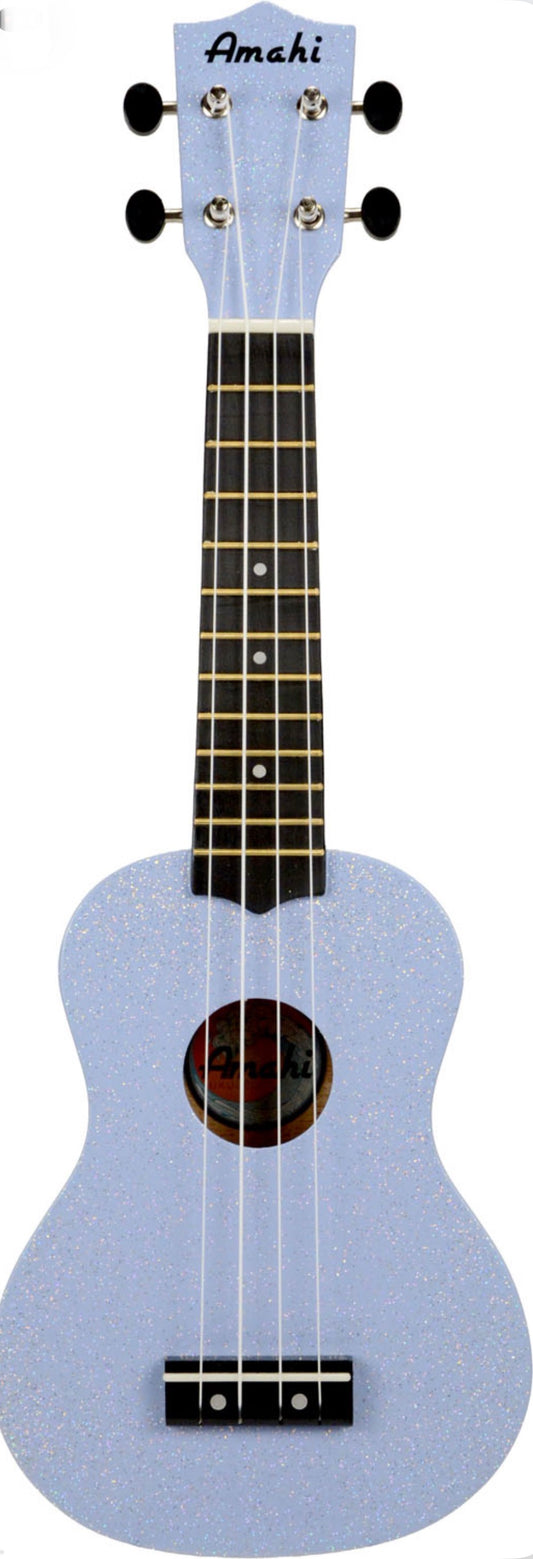 Blue Glitter Ukulele