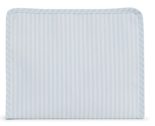 ROADIE LARGE ZIP POUCH - PIMLICO STRIPE BLUE