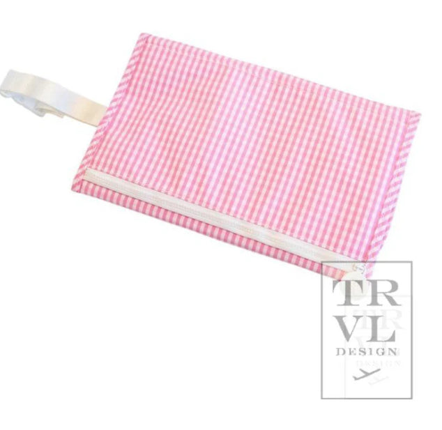 GAME CHANGER PAD - GINGHAM PINK