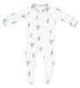 Kyte Baby Zippered Footie in Eucalyptus