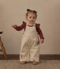 WIDE LEG OVERALL DAISY PATCHES