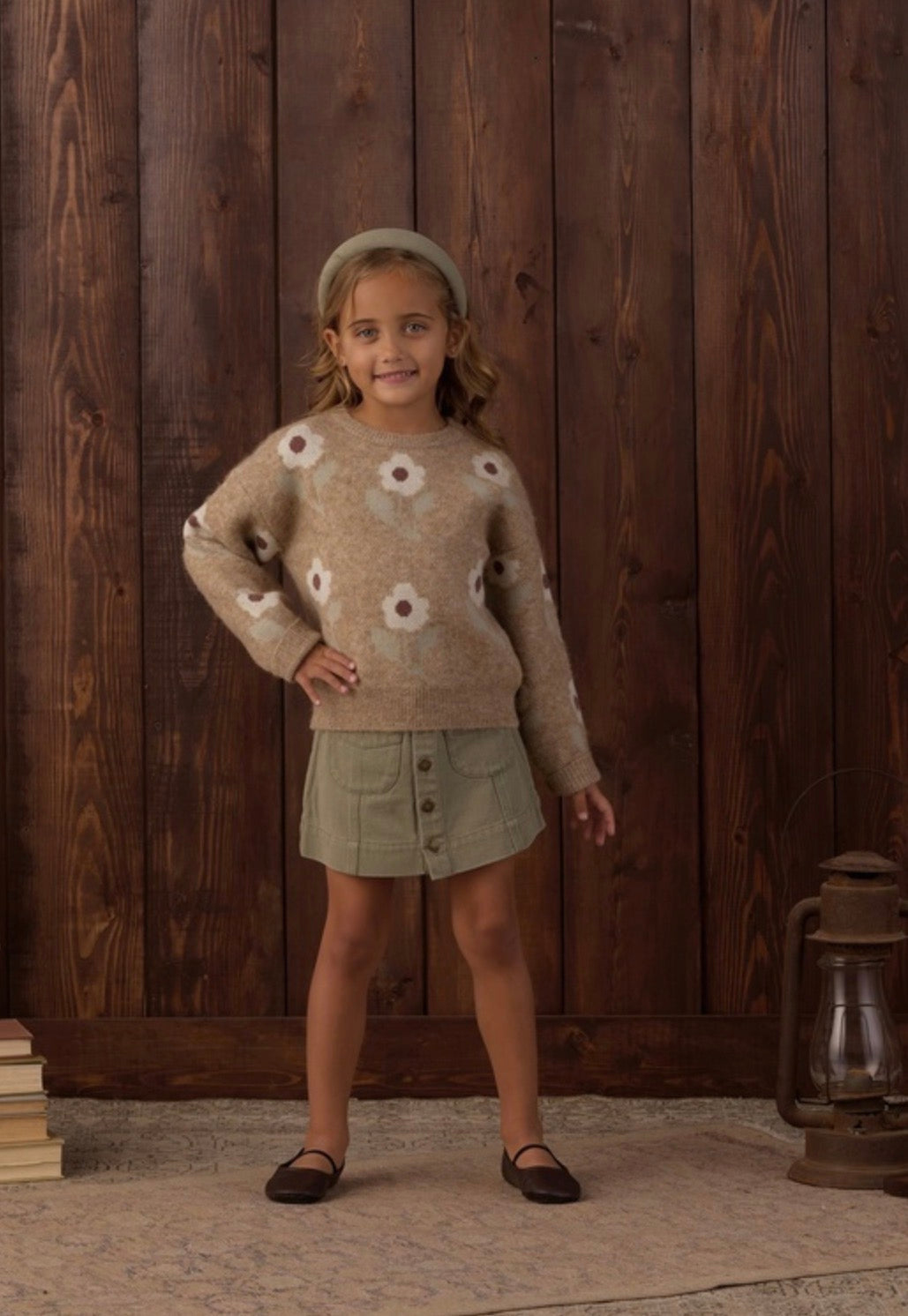 DENVER MINI SKIRT DARK SAGE