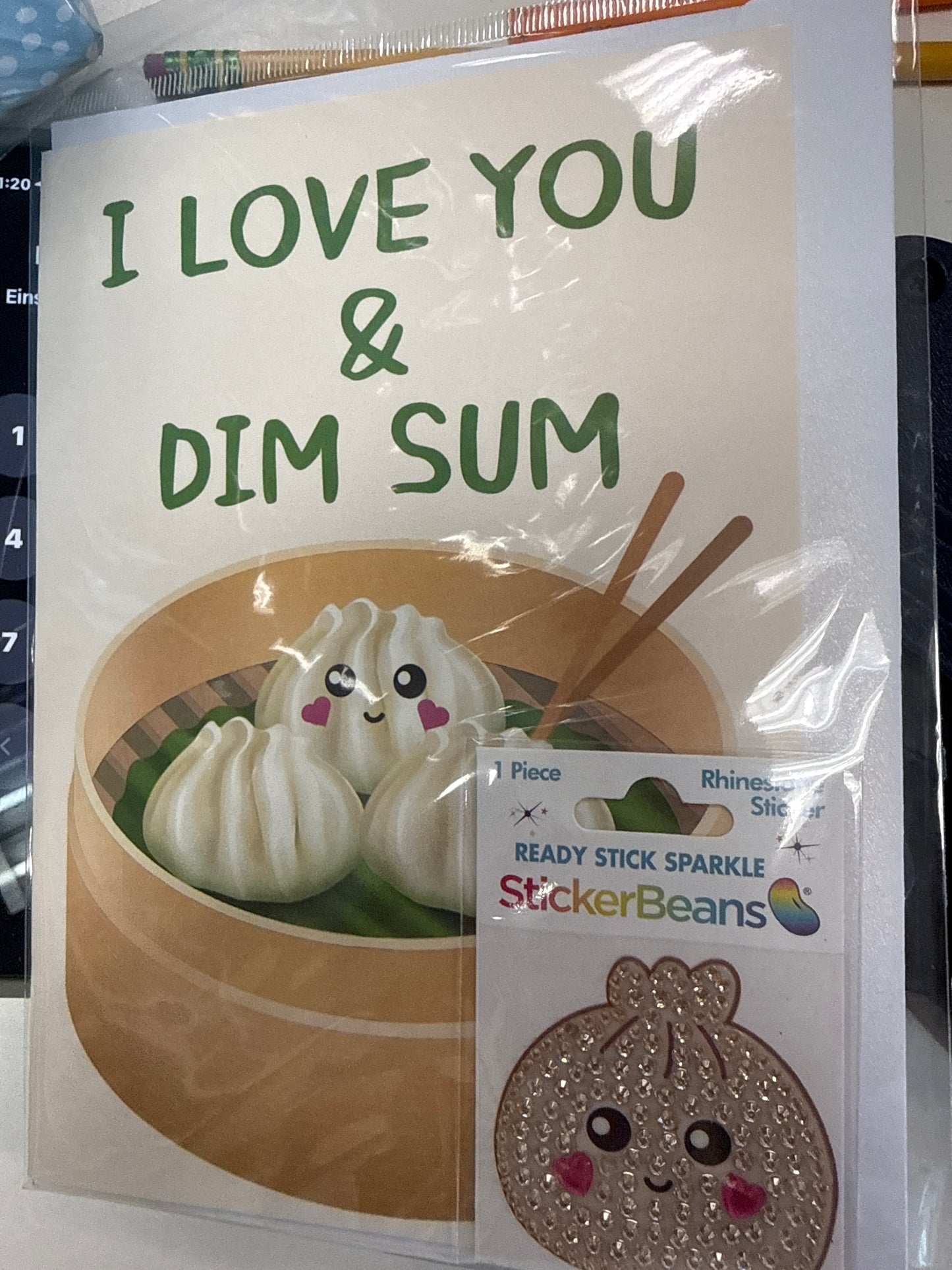 I love you and dim sum
