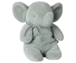 Maileg Elephant plush, Medium - Soft mint