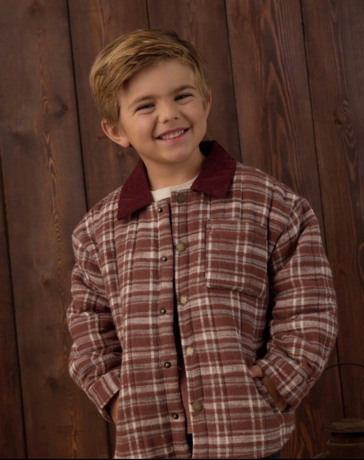 NASHVILLE QUILTED JACKET ASPEN PLAID