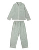 EVERGREEN GINGHAM LONG SLEEVE PAJAMAS