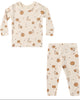 BAMBOO PAJAMA SET HARVEST FRIENDS