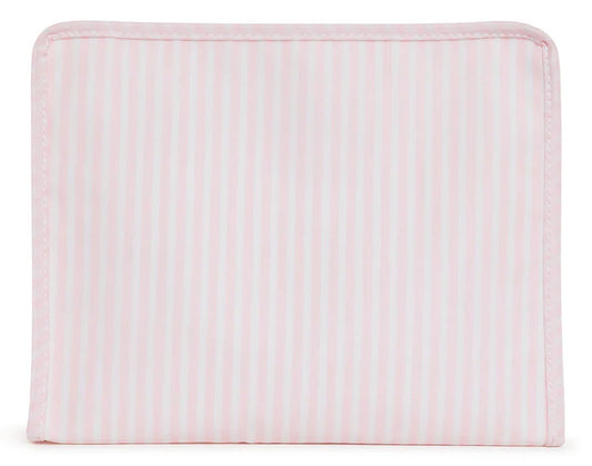 ROADIE LARGE ZIP POUCH - PIMLICO STRIPE PINK