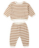 WAFFLE SLOUCH SET SPICE STRIPE