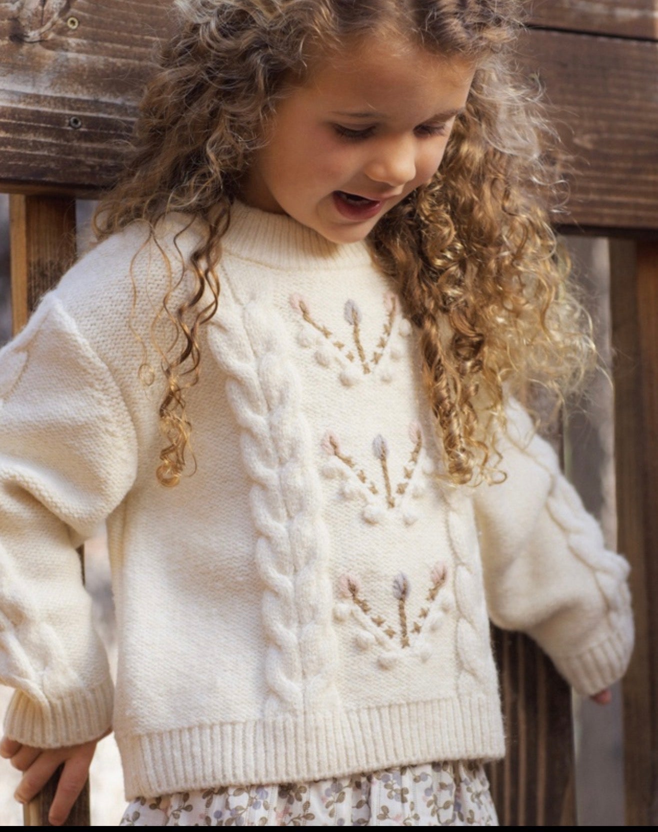 REAGAN SWEATER NATURAL