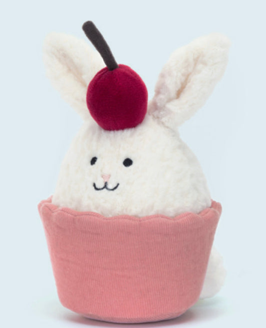 Dainty Dessert Bunny Cupcake 6”