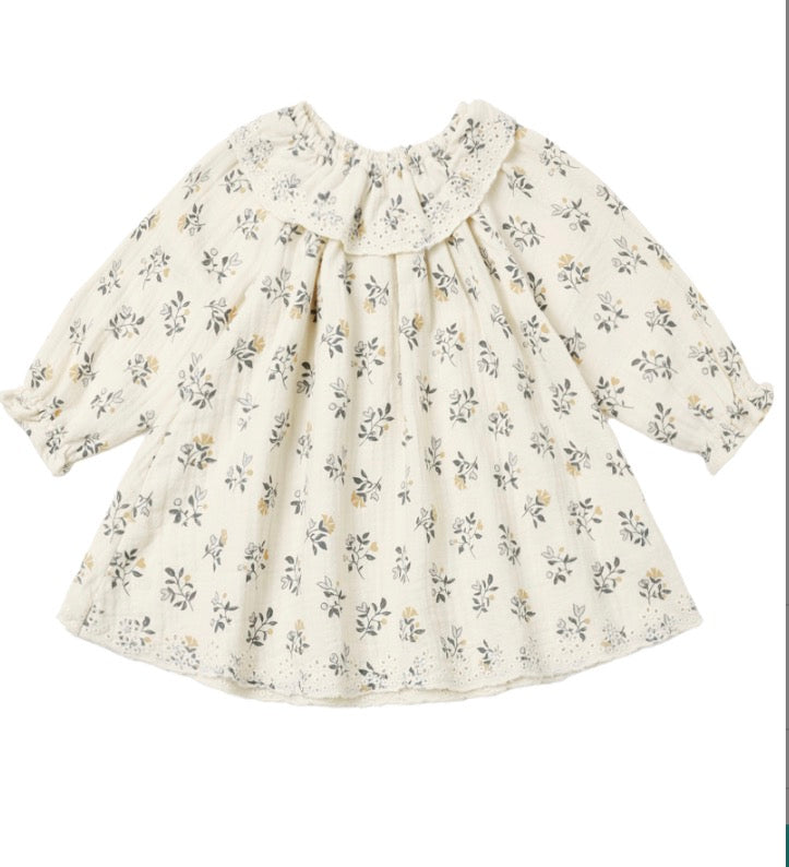 LONG SLEEVE ISLA DRESS FRENCH FLORAL