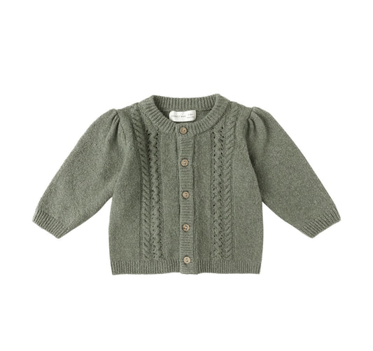 HOLLY CARDIGAN || FOREST