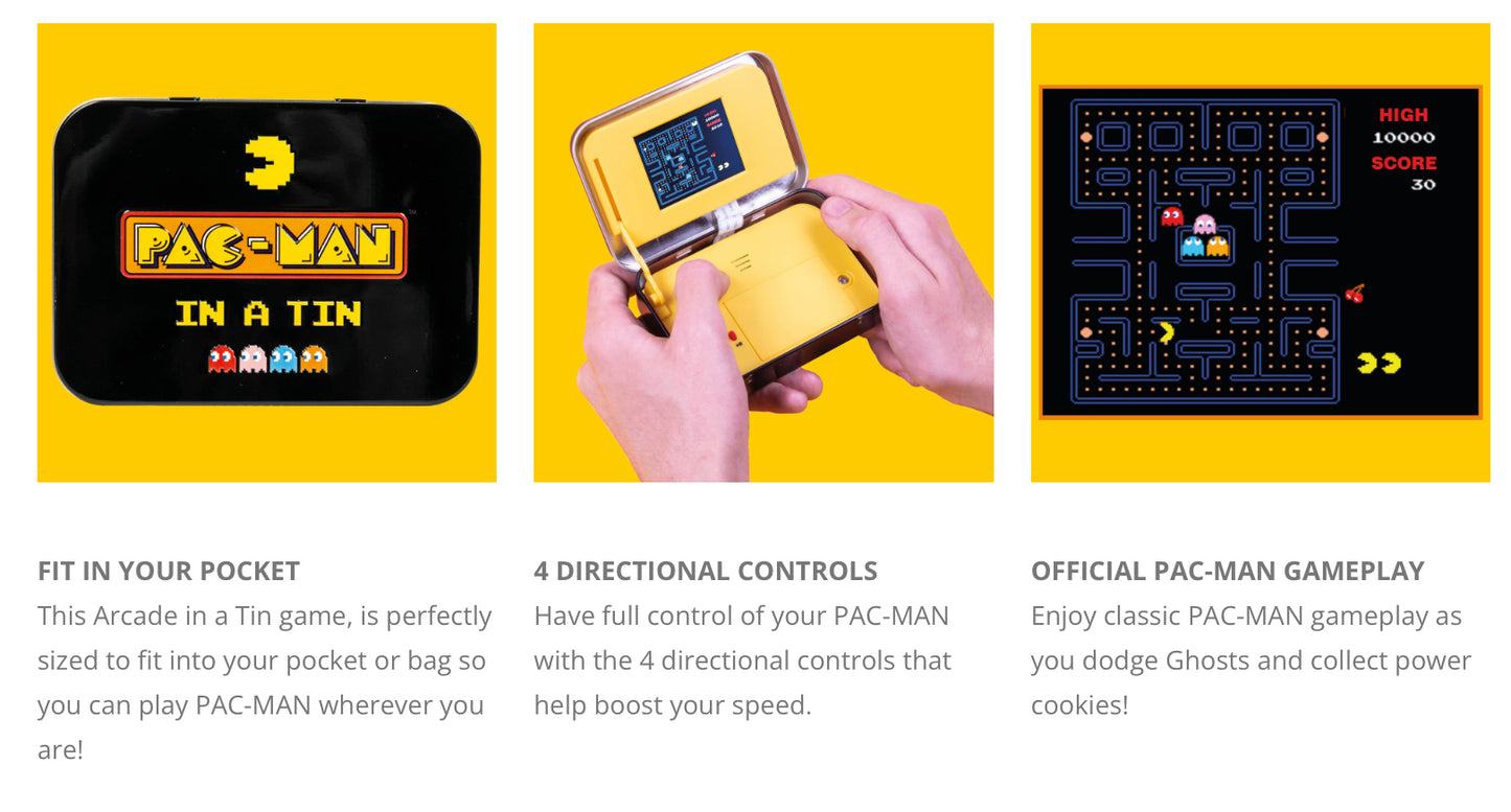 Pac-Man Arcade In a Tin