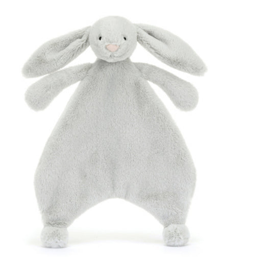 Jellycat Baby Bashful Grey Bunny Comforter (RECYCLED FIBERS)