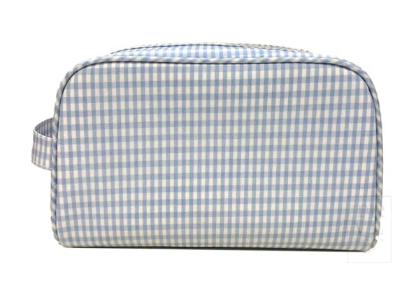 STOW IT - GINGHAM MIST Dopp Bag