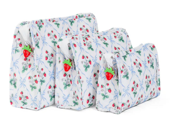 ROADIE LARGE Zip Pouch - BERRY NICE