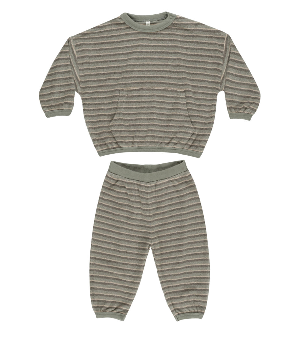 RELAXED SET || RETRO STRIPE LAUREL