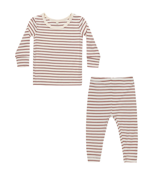 BAMBOO PAJAMA SET || CANDY STRIPE