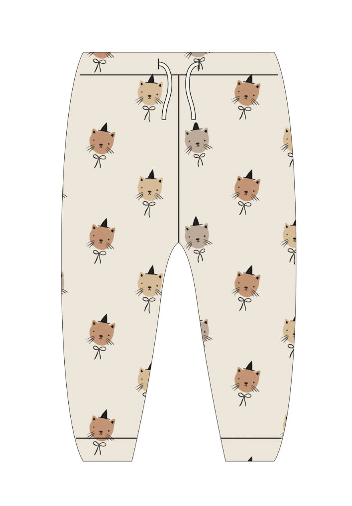 RELAXED FLEECE SWEATSHIRT & SWEATPANT|| MAGIC CATS SET