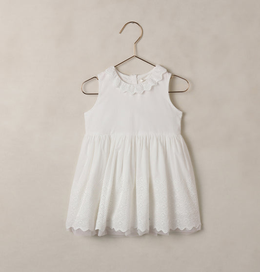 GEORGIA DRESS WHITE